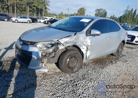 2014 Toyota Corolla S Plus из США, поврежденный, VIN 5YFBURHE7EP146961